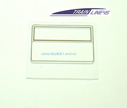 Fenster silber Train-Line HSB 93900008