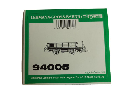 Aufkleber Güterwagen Niederbordwagen Toy Train LGB 94005