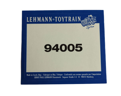 Aufkleber Güterwagen Niederbordwagen Toy Train LGB 94005