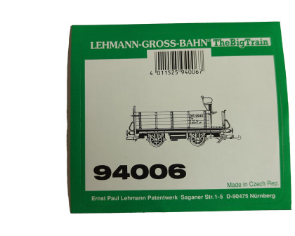 Aufkleber Güterwagen Hochbordwagen DR 9940 Toy Train LGB 94006