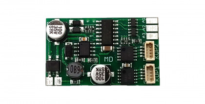 ML-Train 82505011 2 Kanal Schrittmotorsteuerung mit Decoder für Entkuppler, Tore, Pantos