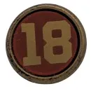 Nummernplatte Nr.18 US Dampflok Mogul LGB 20180-E214