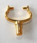 Glockenhalter gold Dampflok UP LGB 20230-E007