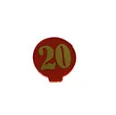 Nummerschild 20 E-Lok Straßenbahn LGB 20350-E015