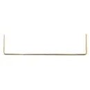 Dachleitung 92,2 mm Metall gold E-Lok RhB Krokodil LGB 20400-E011