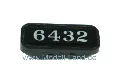 Nummerschild Diesellok SP F7A LGB 24570-E016