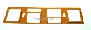 Fensterrahmen Personenw Einheitswagen LGB 30070-E439