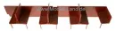 Sitzreihe rot Personenwagen DEV LGB 30200-E009