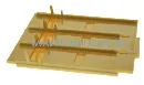 Abteil Endwand hinten Personenwagen DB 30310-E129 LGB
