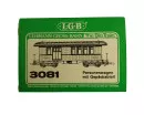 Aufkleber Personenwagen mit Gepäckabteil D&RGW LGB 3081