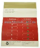 Beschriftungsbogen Personenwagen offen LGB 32410-E199