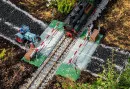 Bahnschranke mit Antrieb Pola 330870