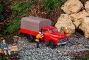 Feuerwehrfahrzeug Opel Blitz mit Pritsche Pola 331615