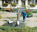 Pumpbrunnen mit Wassertrog Pola 333212