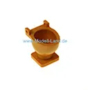 Toilette gelb RHB Salonwagen 36650-E440 LGB