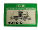 Aufkleber Güterwagen Kesselwagen BASF LGB 4040 C