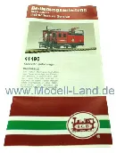 Bedienanleitung Güterwagen Feuerwehr-Spritzenwagen LGB 40490-E190