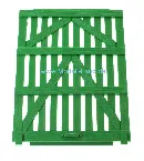 Tür hellgrün Güterwagen US Car LGB 40680-E204