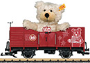 Offener Güterwagen mit Steiff Teddy LGB 42229