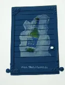 Tür blau Güterwagen gedeckt LGB 42313-E023