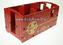 Wagen ATSF Güterwagen Caboose LGB 43653-E128