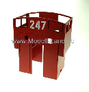 Kanzel rot Güterwagen Caboose LGB 43714-E005