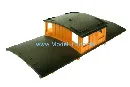 Dach gelb Güterwagen Caboose LGB 46650-E228