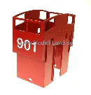 Kanzel rot Güterwagen Caboose LGB 40710-E007