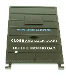 Tür schwarz Güterwagen Boxcar LGB 47910-E004