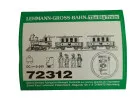 Aufkleber Dampflok Personenzug Lake George & Boulder Starter Set LGB 72312