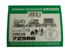 Aufkleber Dampflok Circuszug Starter Set LGB 72988