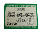 Aufkleber Dampflok Güterzug mit Unimog und Kranwagen Starter Set LGB 73401