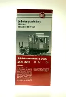 Bedienungsanleitung 20410 E-Lok LGB 80003-E005