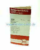 Bedienungsanleitung 24192 Dampflok LGB 80005-E009