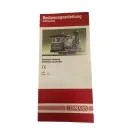 Bedienungsanleitung Satteltank-Tenderlok Dampflok LGB 80005-E025