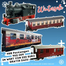 Winter-Sale: Pfiffi Lok Wagen-Set 3+1 GRATIS Packwagen HSB