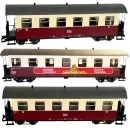 HSB Personenwagen 900-473 + 900-441 + 900-478 im 3er-Set Train Line