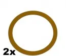 2 Stk. Haftreifen Mikado 55,5 mm ML-Train 82501022