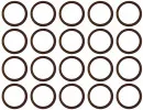 20 Stück Haftreifen 46,5 mm für Spur G ML-Train 82501221