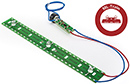 LED Lichtleiste 16 cm für kurze Wagen Modell-Land 83201013 LED Lichtleiste 16 cm für kurze Wagen Modell-Land 83201013