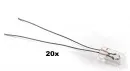 Drahtglühlampe 20 Stück 5 Volt ML-Train 83201020
