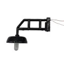 Gitterarm Wandlampe schwarz HSB für LGB-Anlagen Spur-G ML-Train 83800140