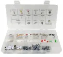 Beleuchtungs-Set LED und analog (140 Teile) mit Sortierbox für die Spur-G ML-Train 83800999