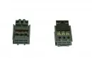 2x Flachstecker 3 polig für Reedschalter ML-Train 85201005