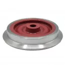 Laufrad Spur-G Lok rot Lauffläche 37,5 mm aus Edelstahl ML-Train 86700499