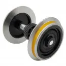 Antriebsachse mit Haftreifen schwarz B-Getriebe Radkranz Edelstahl Spur-G ML-Train 86701004