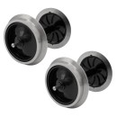 2x Vollradsatz aus Edelstahl 31 mm Spur-G ML-Train 88670122