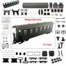 Personenwagen HSB/DR als Spur-G Bausatz ML-Train 88902000
