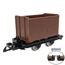 Kastenlore Grubenhunt Feldbahnwagen braun Spur-G als Bausatz ML-Train 88919360