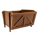 Torflorenaufsatz Feldbahnwagen braun ML-Train 88919471